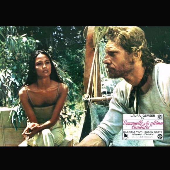 RARE Vintage Emanuelle and the Last Cannibals Exploitation Movie Shirt - Picture 9 of 9